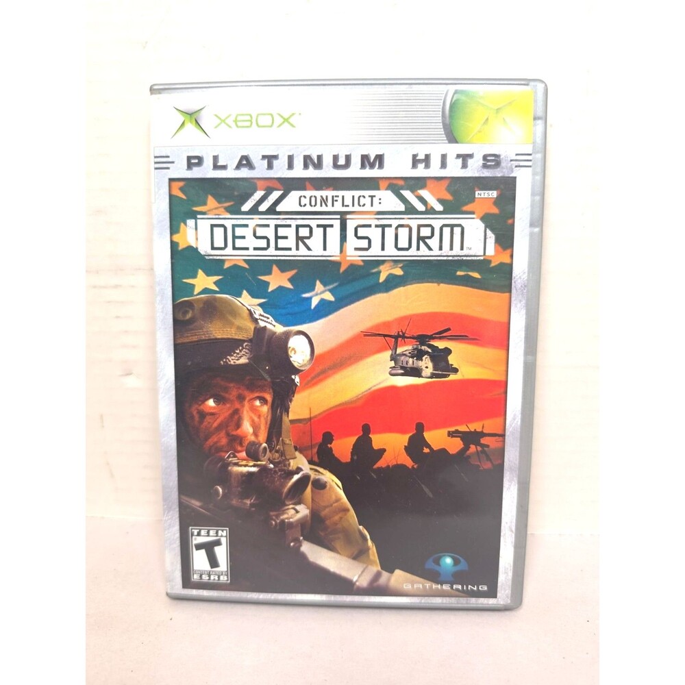 Conflict: Desert Storm (Microsoft Xbox, 2002) CIB